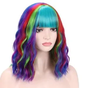 Hair | Illiana 14 Rainbow Wig Nwt Super Fun | Poshmark display picture 1